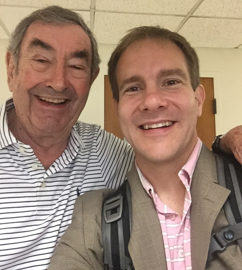Harry and Shane taking a selfie