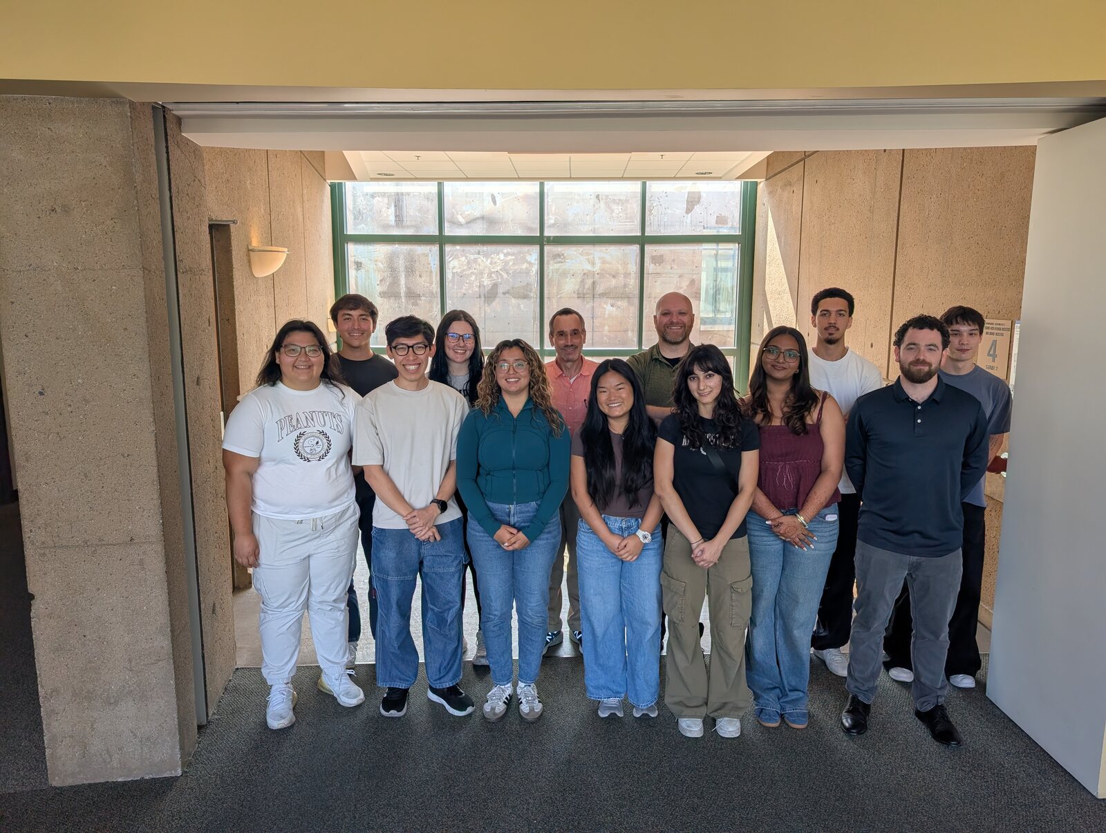 Members of the Nowick Research Group photographed together at UC Irvine, September 2026.