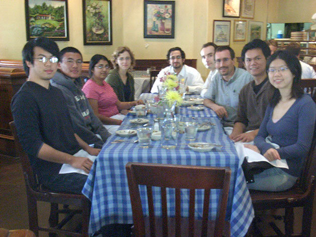Serge's Thesis Defense Party at Britta's Cafe