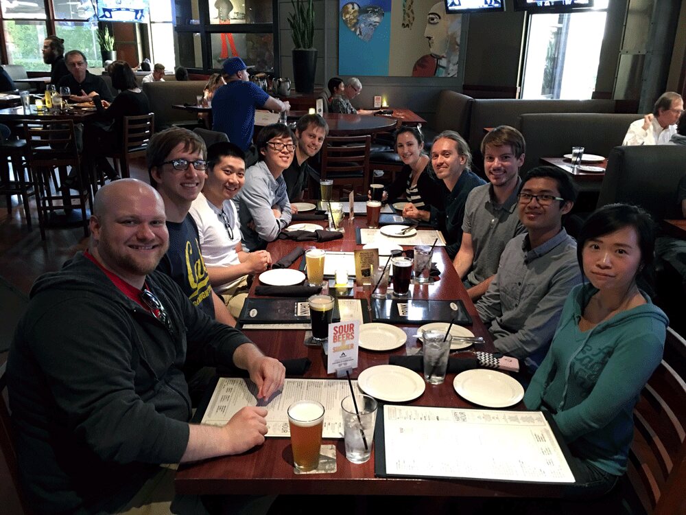 Sebastian's departure party at Yard house