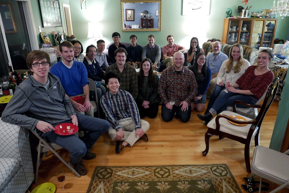 Winter Group Dinner at James's