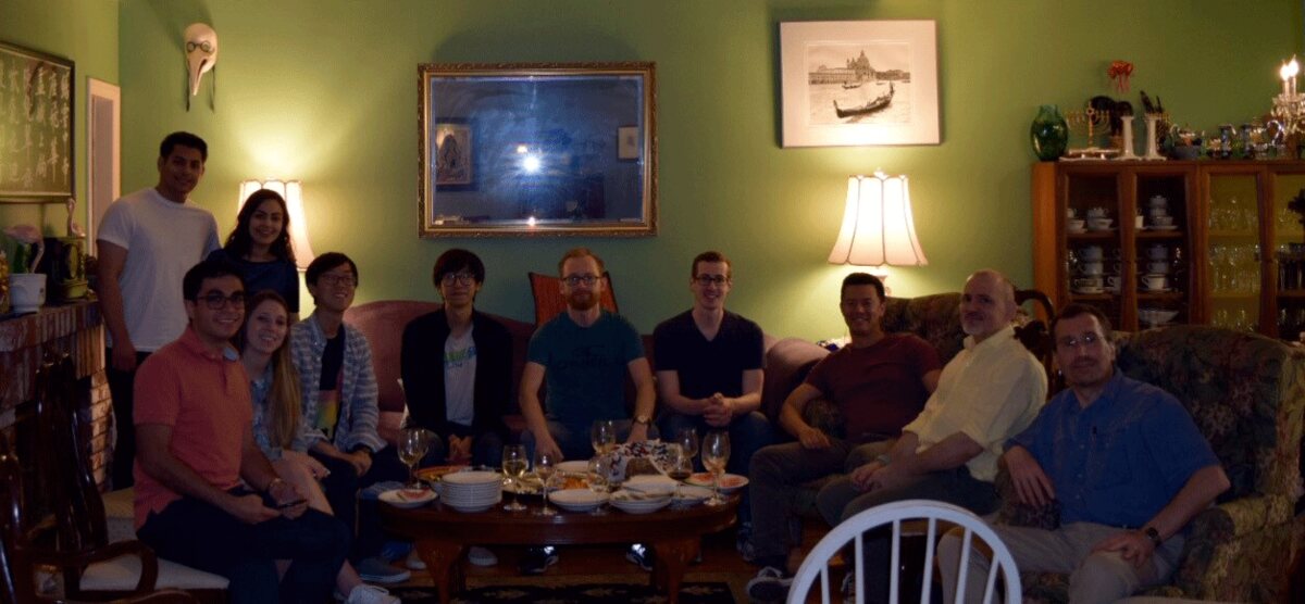 Spring Group Dinner at James's