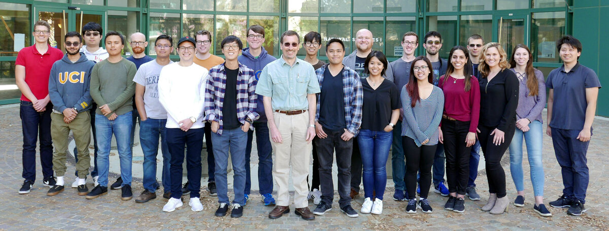 2019 Spring Group Photo Members not present in the photo: Kate, Sepehr, Ariana, Cindy, Melody, Katelyn, Alberto, Mohammad, Will C., Shareen, Denise