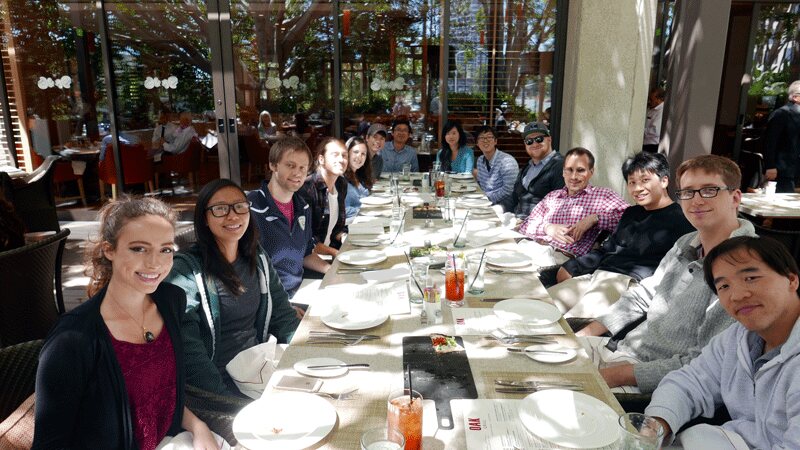 2016 Group Lunch at Oak Grill