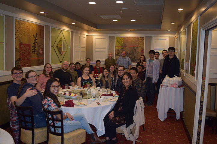 Spring 2020 Group Dinner at Sam Woo's in Irvine, CA