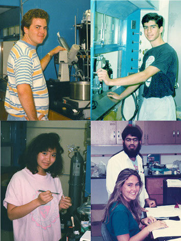 Noel (top left), Eduardo (top right), Jenny (bottom left), Glenn and Jennifer (bottom right)