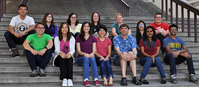 Aerosol Photochemistry Group photo taken in June 2016
