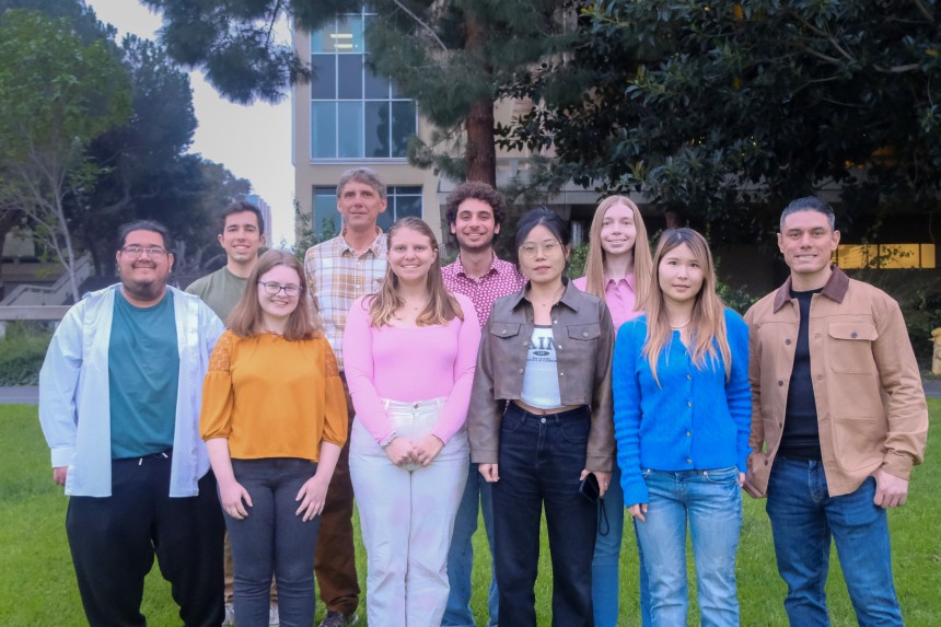 Photo of the Aerosol Photochemistry Group members taken in January 2026